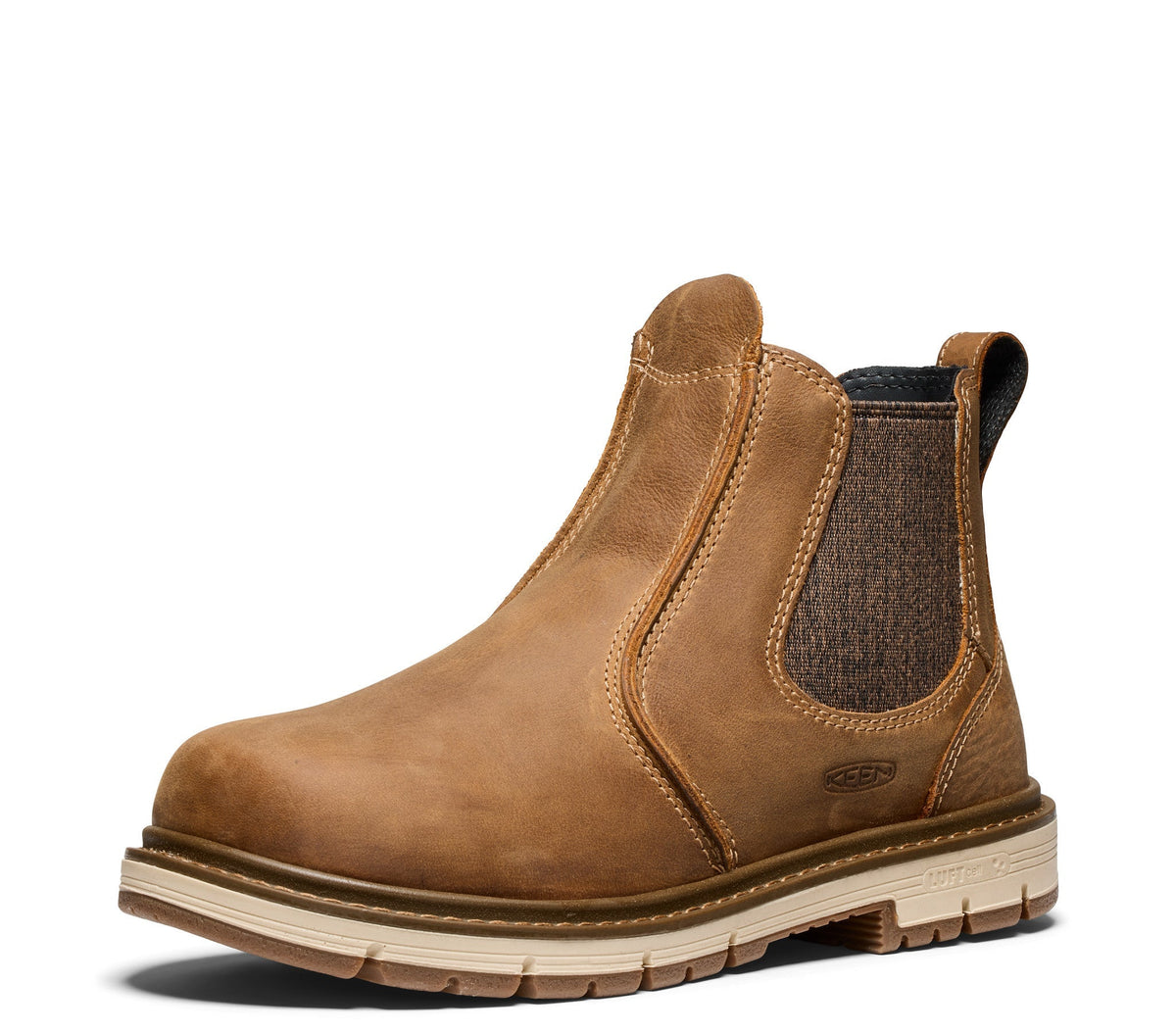 KEEN Utility Women's San Jose 90° 4.5" Soft Toe Chelsea Boot Slip-On Shoes & Clogs KEEN Utility