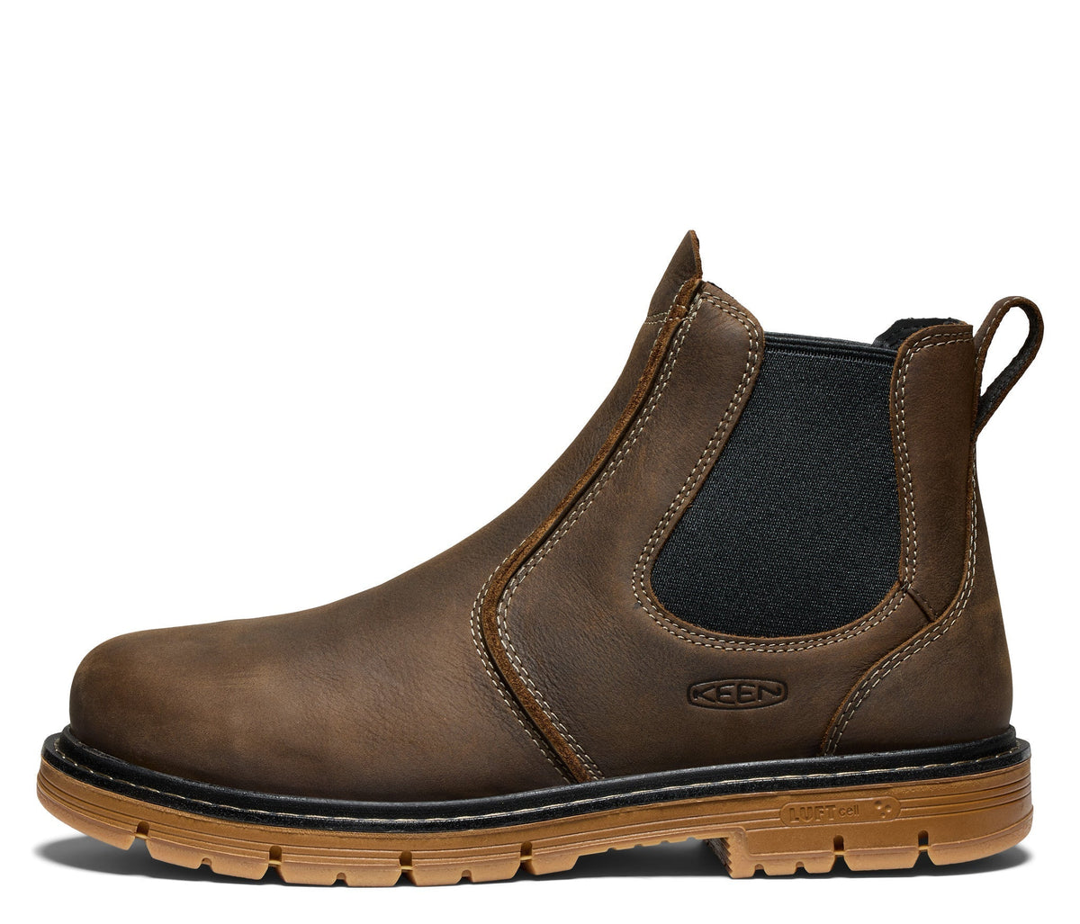 KEEN Utility Men's San Jose 90° 5" EH Aluminum Toe Chelsea Boot Work Boots KEEN Utility