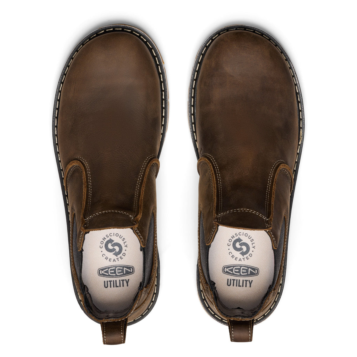 KEEN Utility Men's San Jose 90° 5" EH Aluminum Toe Chelsea Boot Work Boots KEEN Utility