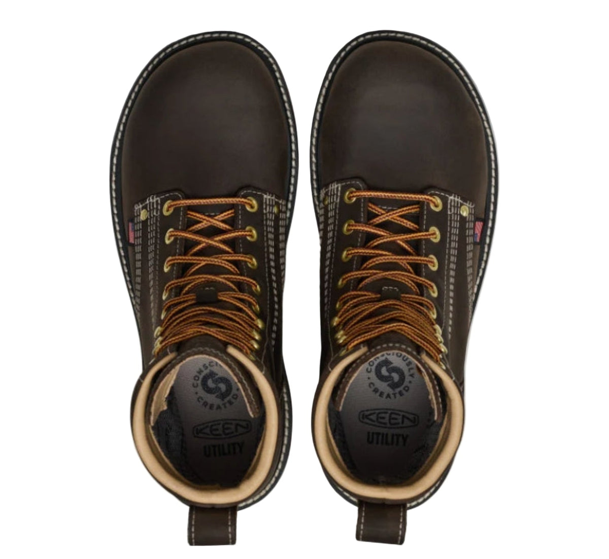 KEEN Utility Men's Liberty 90° 8" Waterproof Carbon Toe Work Boot Work Boots KEEN Utility