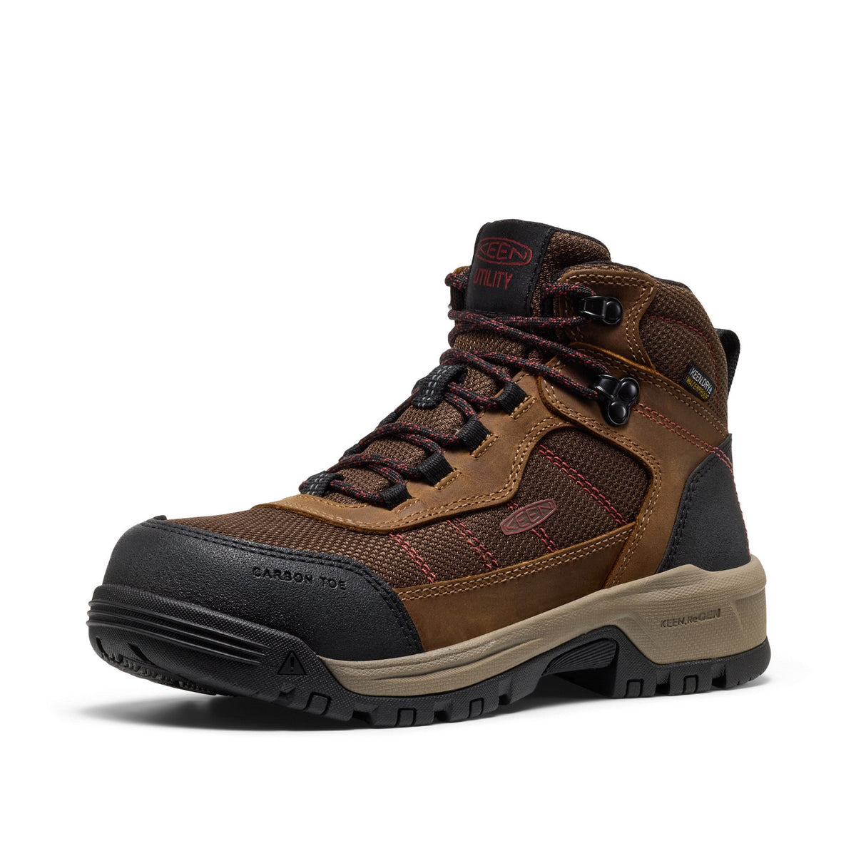 KEEN Utility Women&#39;s Skokie Hiker 4.5&quot; Waterproof Carbon Toe Work Boot - Work World - Workwear, Work Boots, Safety Gear