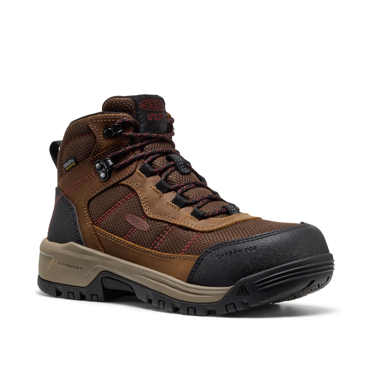KEEN Utility Women&#39;s Skokie Hiker 4.5&quot; Waterproof Carbon Toe Work Boot - Work World - Workwear, Work Boots, Safety Gear