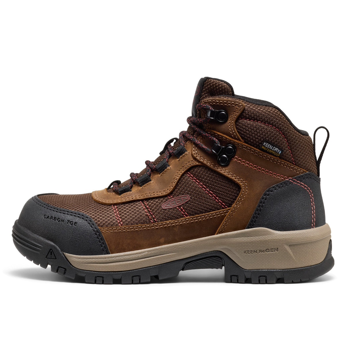 KEEN Utility Women&#39;s Skokie Hiker 4.5&quot; Waterproof Carbon Toe Work Boot - Work World - Workwear, Work Boots, Safety Gear