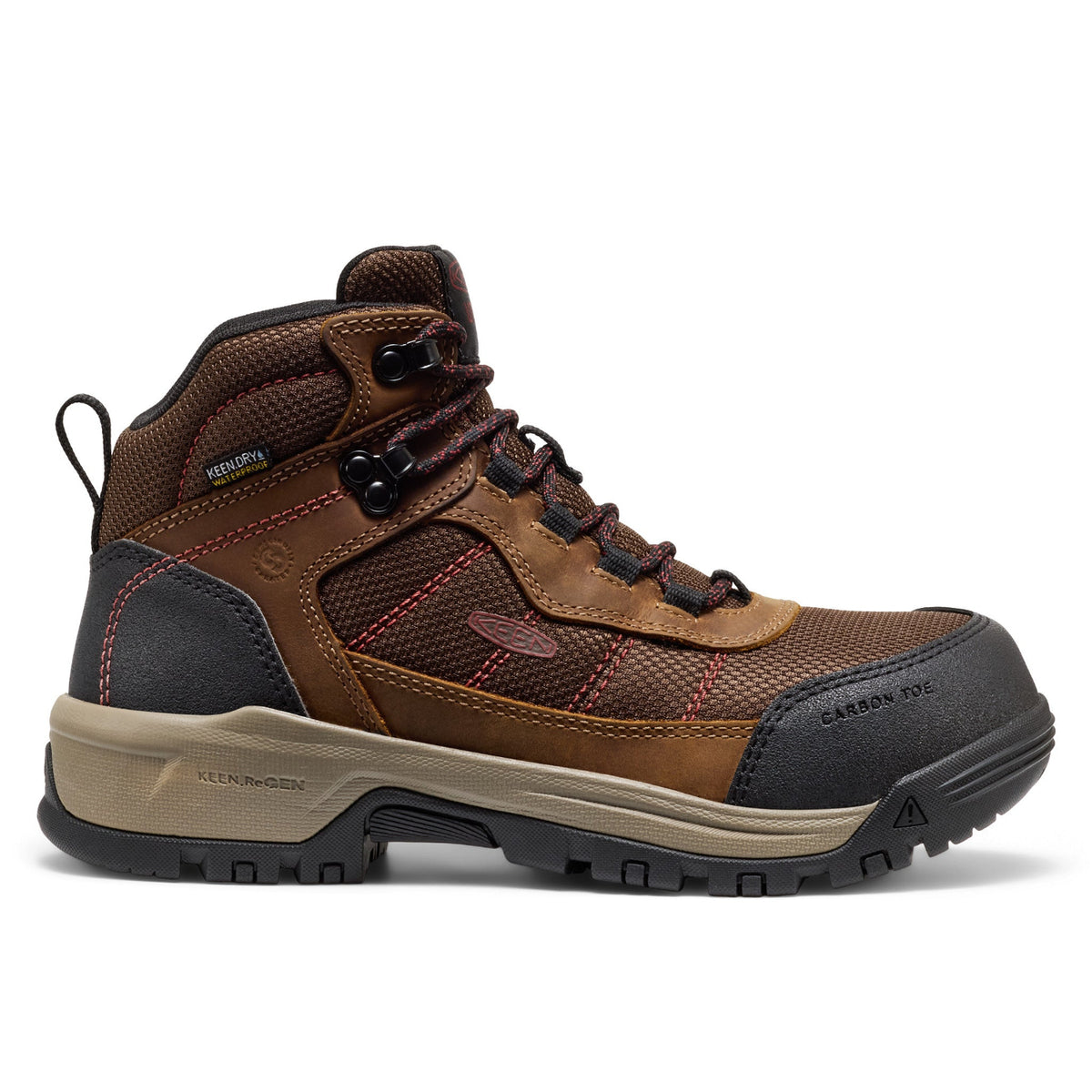 KEEN Utility Women&#39;s Skokie Hiker 4.5&quot; Waterproof Carbon Toe Work Boot - Work World - Workwear, Work Boots, Safety Gear