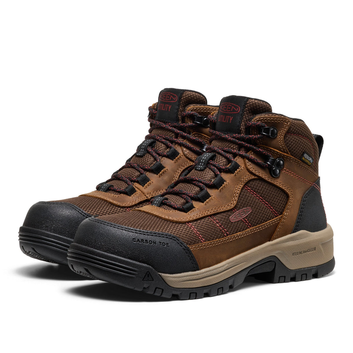 KEEN Utility Women&#39;s Skokie Hiker 4.5&quot; Waterproof Carbon Toe Work Boot - Work World - Workwear, Work Boots, Safety Gear