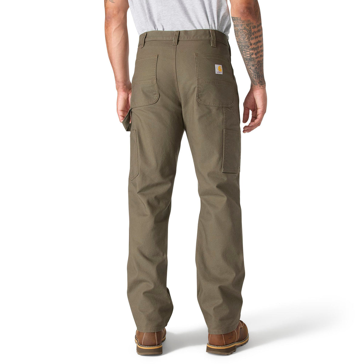 Carhartt Men's Rugged Flex® Relaxed Fit Duck Dungaree Pants Carhartt