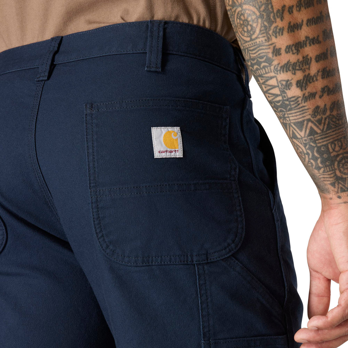 Carhartt Men's Rugged Flex® Relaxed Fit Duck Dungaree Pants Carhartt