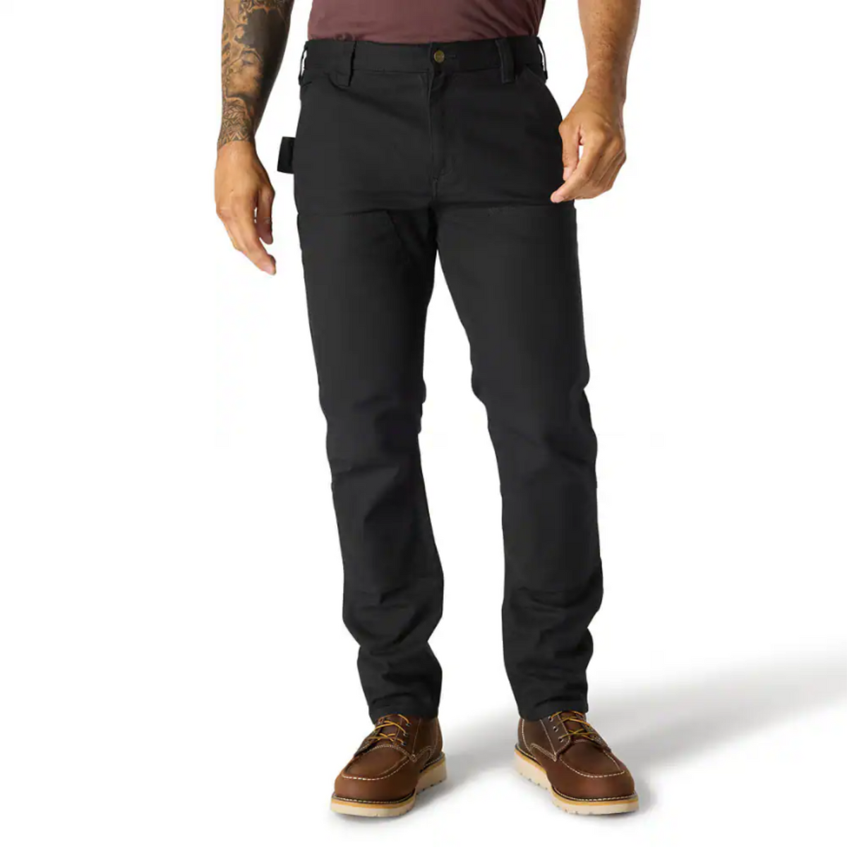 Carhartt Men's Relaxed Fit Straight Fit Double-Front Pant Pants Carhartt Black 28 30 Inseam