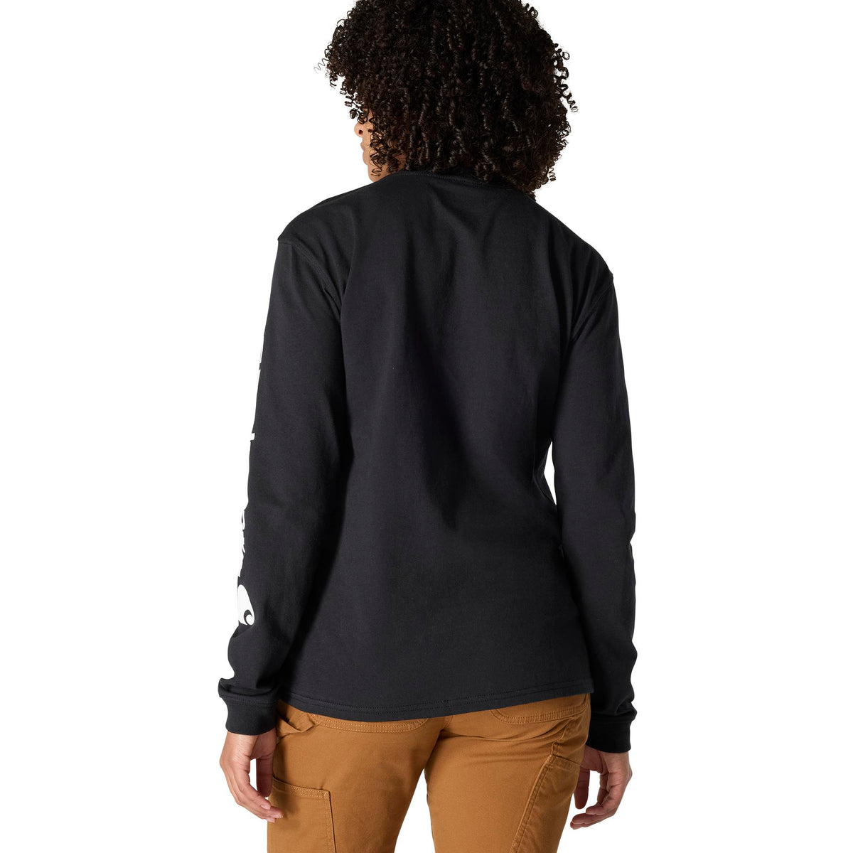 Carhartt Women's Dearborn Loose Logo Long Sleeve T-Shirt - Work World - Workwear, Work Boots, Safety Gear