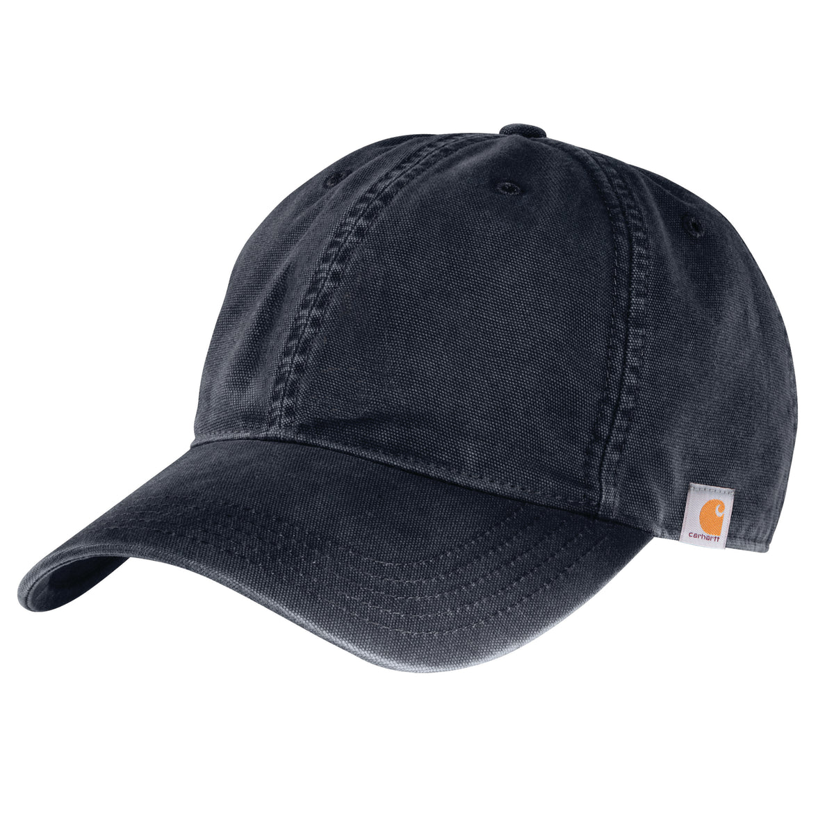 Carhartt Men's Cotton Canvas Cap Hats & Caps Carhartt Navy OS