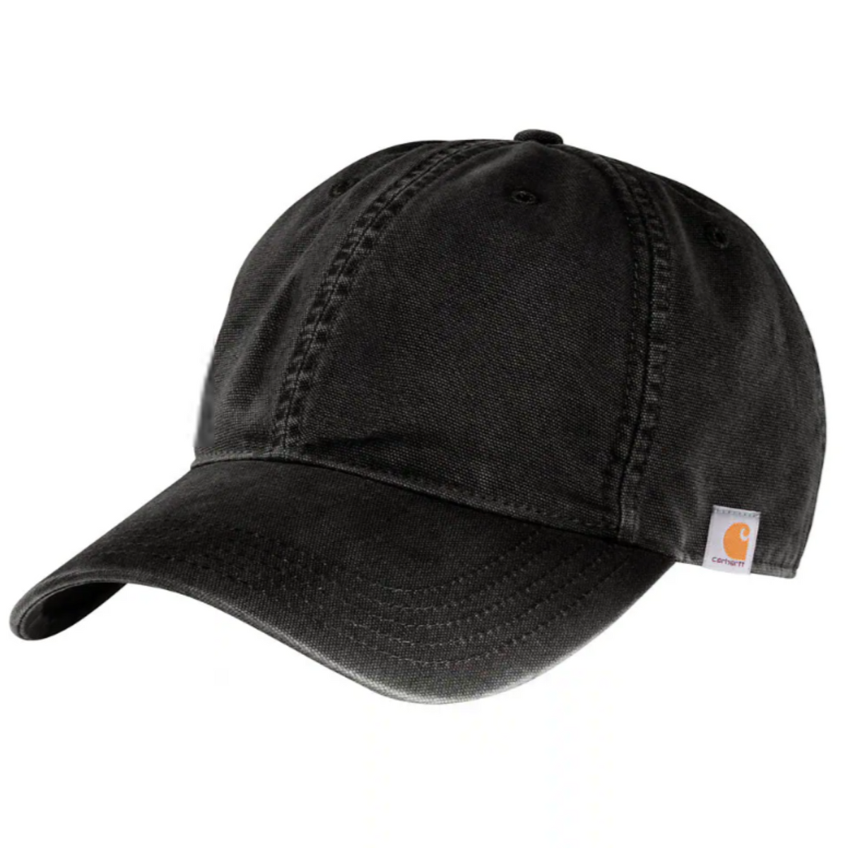 Carhartt Cotton Canvas Patch Logo Baseball Cap - Work World - Workwear, Work Boots, Safety Gear