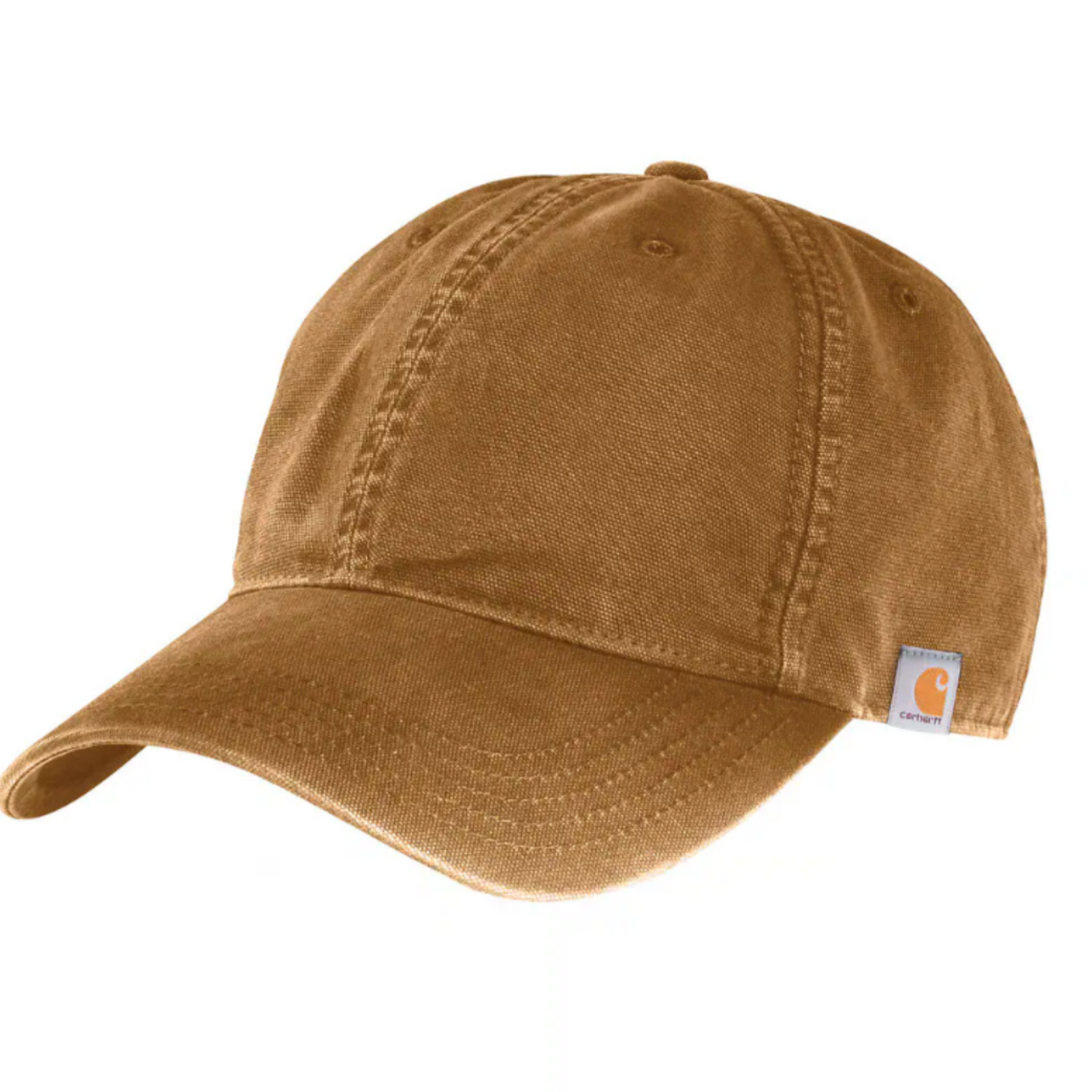 Carhartt Cotton Canvas Patch Logo Baseball Cap - Work World - Workwear, Work Boots, Safety Gear