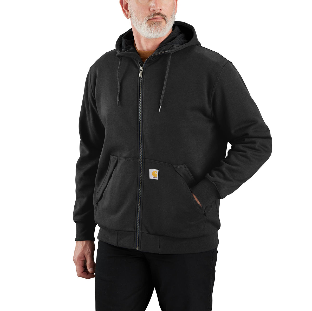 Carhartt Men's Rain Defender® Loose Fit Thermal Lined Full Zip Sweatshirt Sweatshirts & Hoodies Carhartt