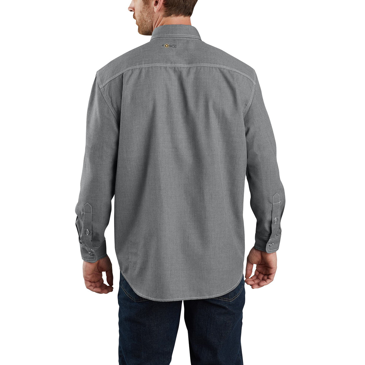 Carhartt Men's Flame Resistant Force® Lightweight Work Shirt Work Shirts Carhartt