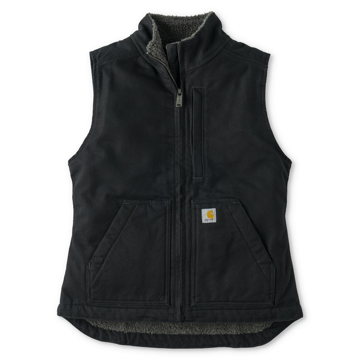 Carhartt Women's Washed Duck Mock Neck Vest Vests Carhartt