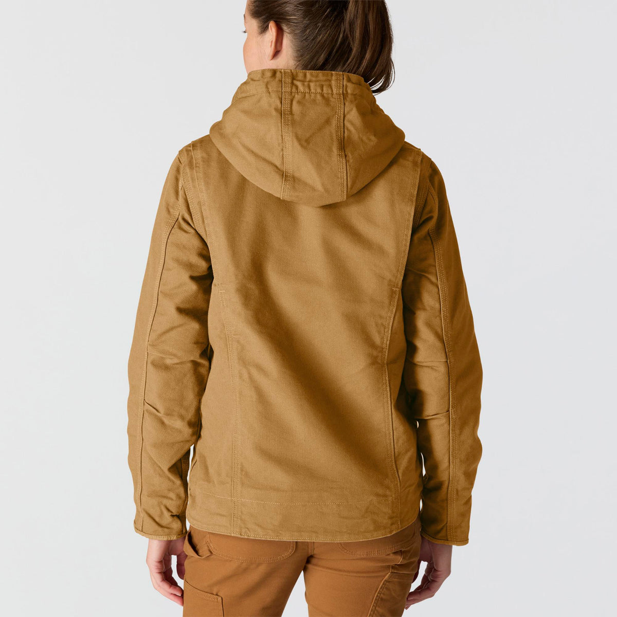 Carhartt Women&#39;s Washed Duck Sherpa Jacket - Work World - Workwear, Work Boots, Safety Gear