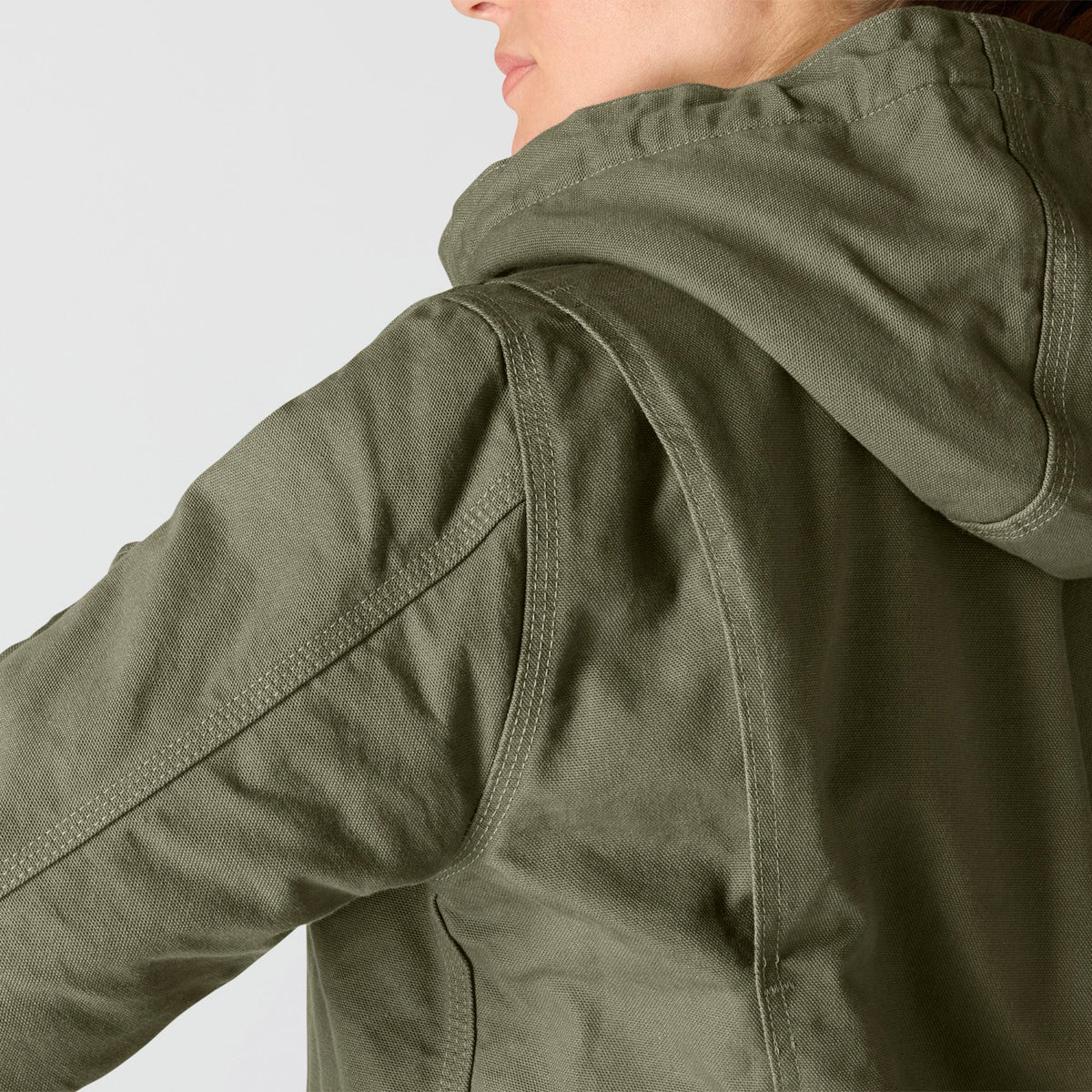 Carhartt Women&#39;s Washed Duck Sherpa Jacket - Work World - Workwear, Work Boots, Safety Gear