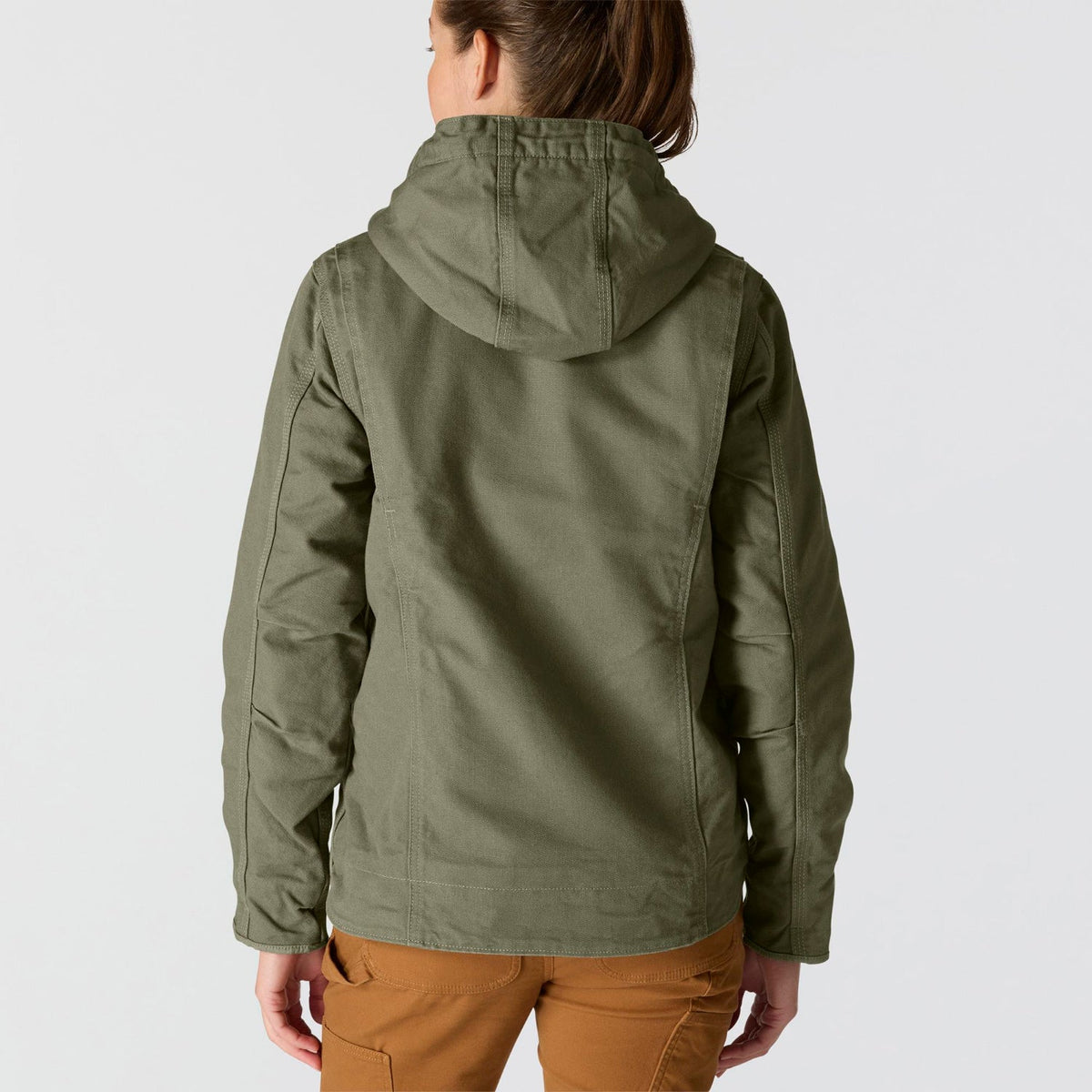 Carhartt Women's Washed Duck Sherpa Jacket Jackets & Coats Carhartt