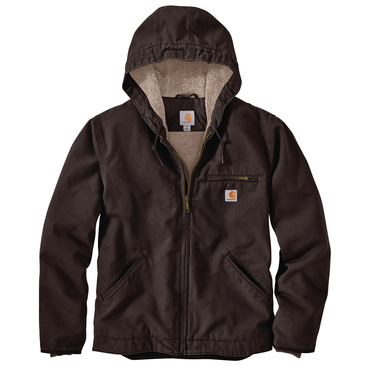 Carhartt Men&#39;s Heavyweight Duck Sherpa-Lined Jacket - Work World - Workwear, Work Boots, Safety Gear