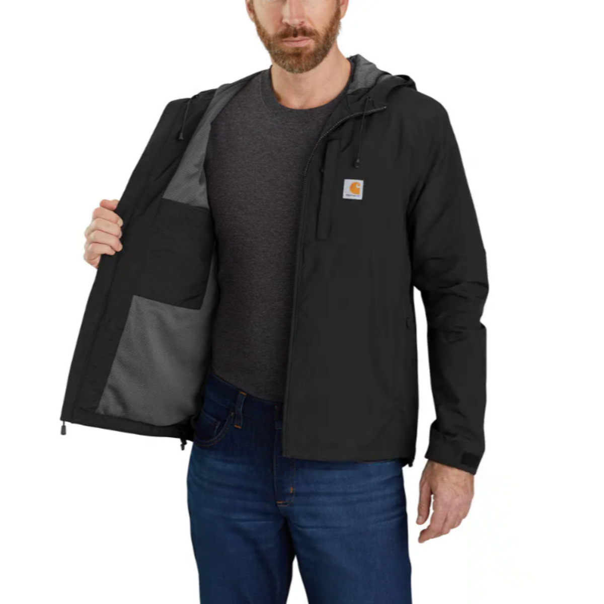Carhartt Men's Rain Defender Lightweight Jacket Jackets & Coats Carhartt