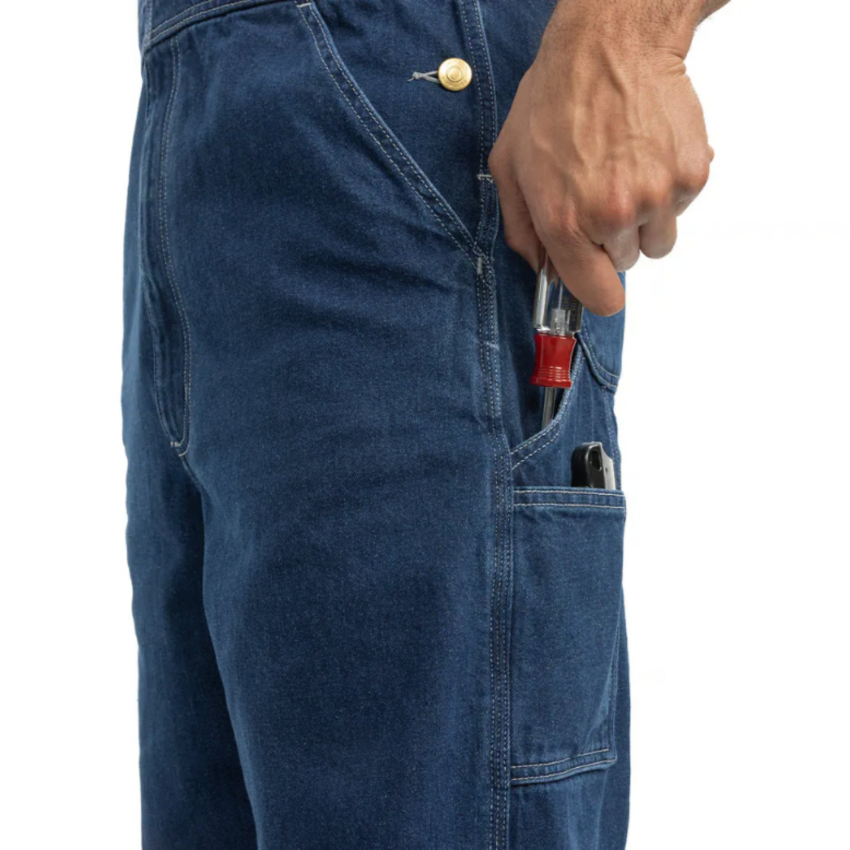 Carhartt Men's Loose Fit Denim Bib Overall Bibs & Overalls Carhartt