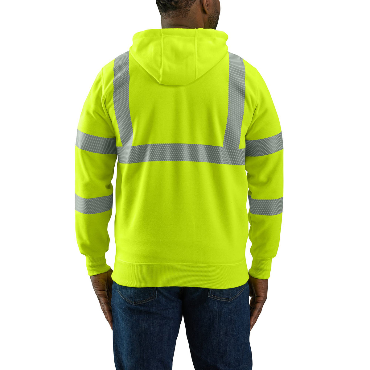 Carhartt Men's Hi-Vis Rain Defender Class 3 Sweatshirt Sweatshirts & Hoodies Carhartt