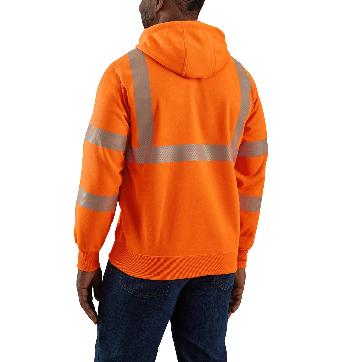 Carhartt Men's Hi-Vis Rain Defender Class 3 Sweatshirt Sweatshirts & Hoodies Carhartt