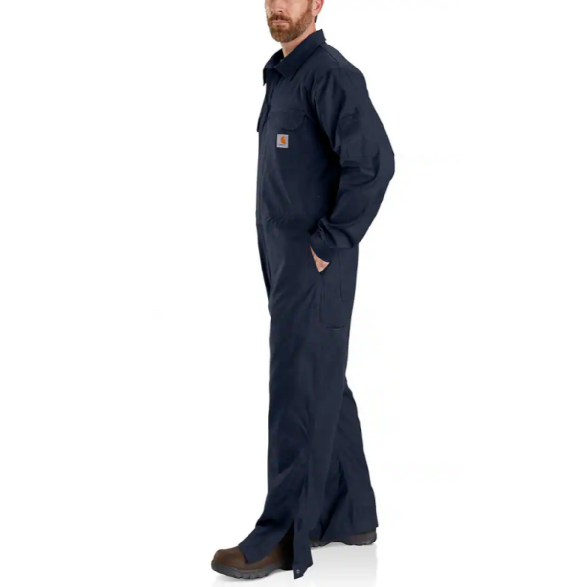 Carhartt Men's Rugged Flex Canvas Coverall Bibs & Overalls Carhartt
