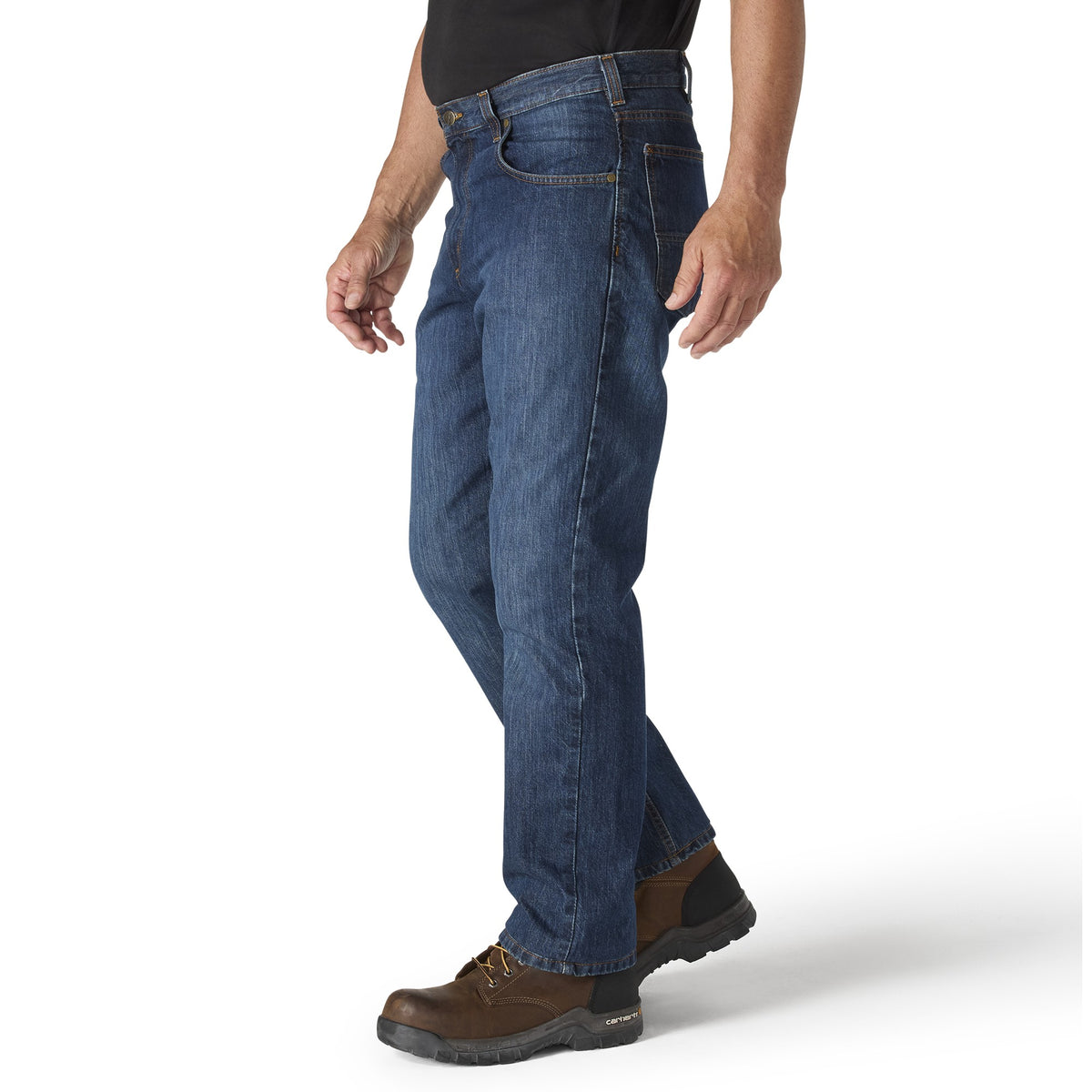 Carhartt Men's Relaxed Fit Straight Leg 5-Pocket Jean Pants Carhartt