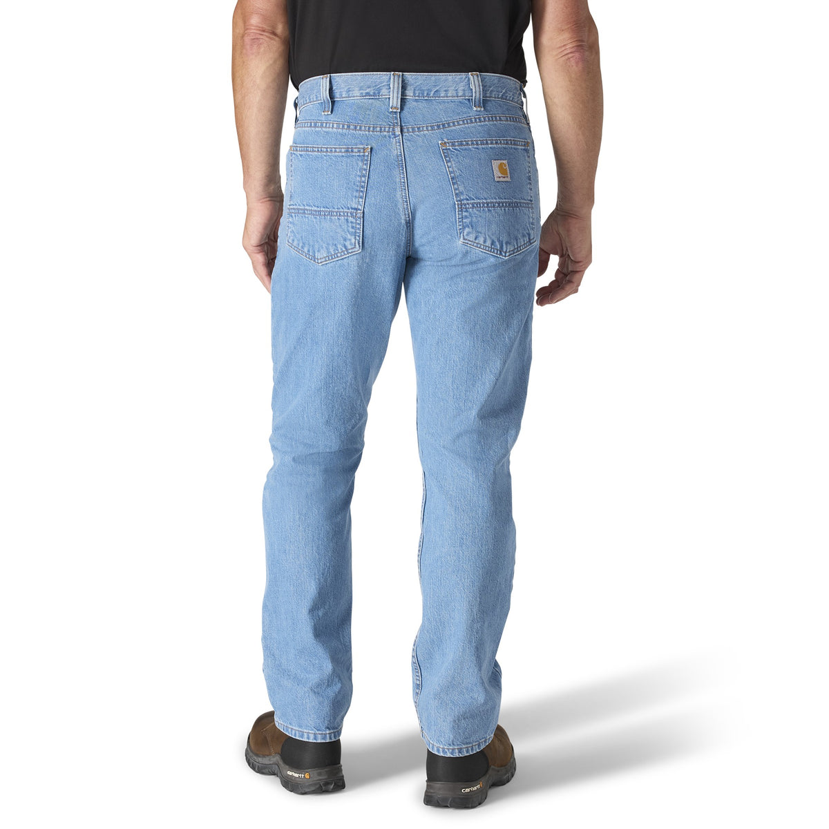 Carhartt Men's Relaxed Fit Straight Leg 5-Pocket Jean Pants Carhartt