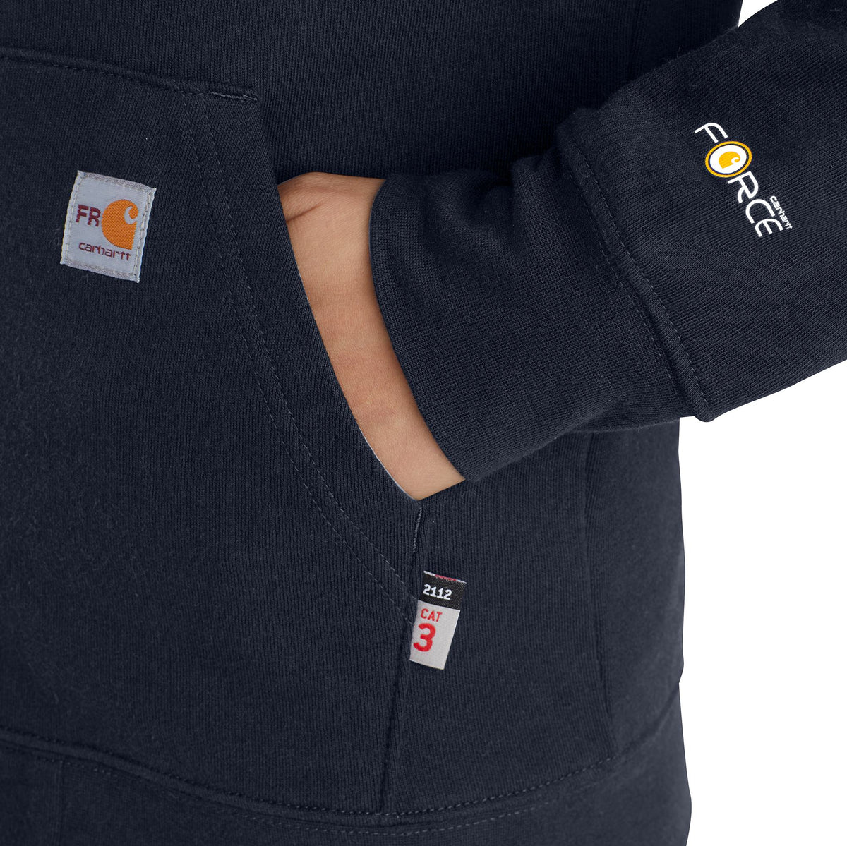 Carhartt Women's FR Force Relaxed Fit Full Zip Sweatshirt Sweatshirts & Hoodies Carhartt