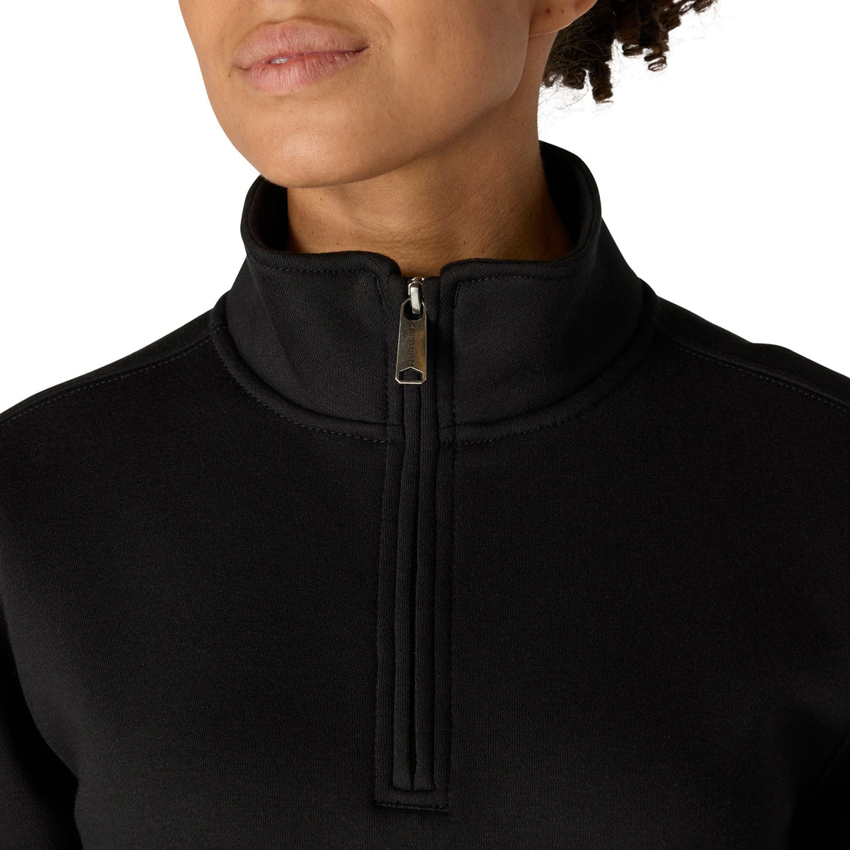 Carhartt Women's Quarter-Zip Mock-Neck Sweatshirt Sweatshirts & Hoodies Carhartt