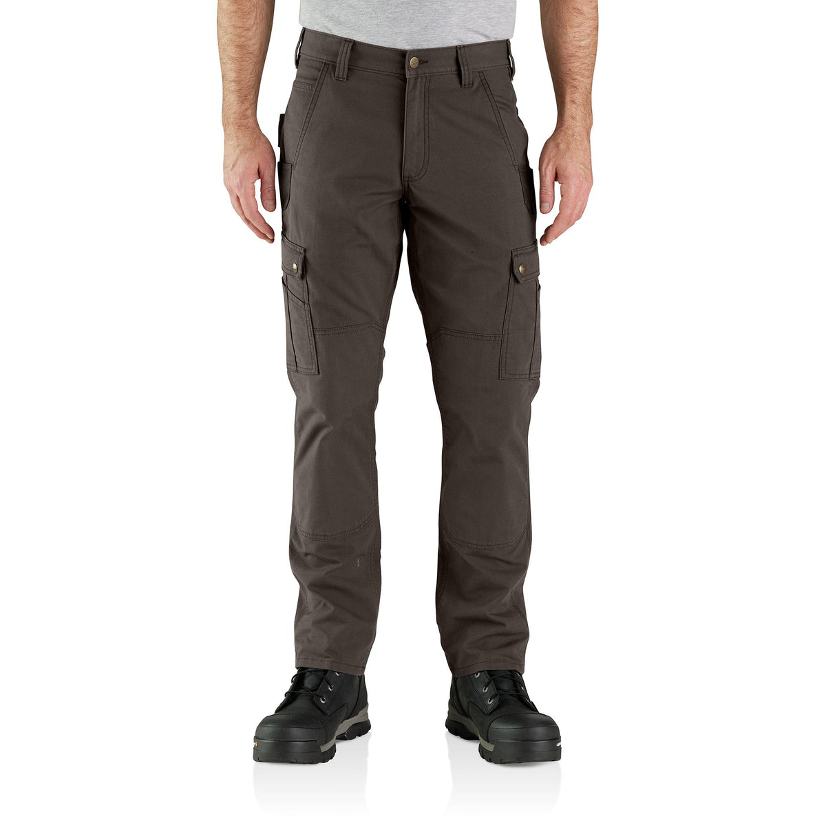 Carhartt Men's Rugged Flex® Relaxed Fit Ripstop Cargo Work Pant Pants Carhartt Dark Coffee 30 30 Inseam