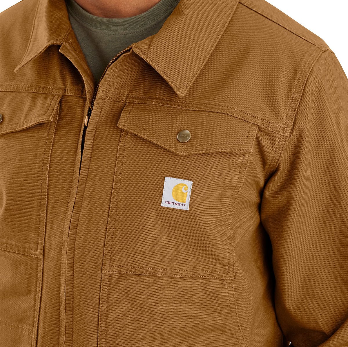 Carhartt Men's Rugged Flex® Duck Berwick 6-Pocket Zip Jacket Jackets & Coats Carhartt