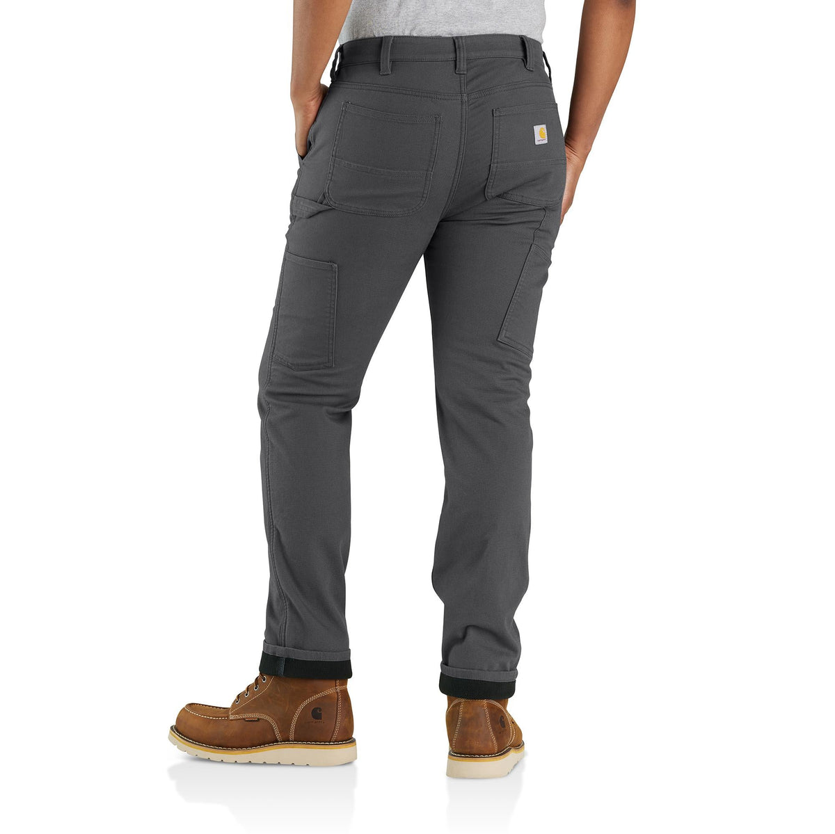 Carhartt Women's Rugged Flex® Relaxed Fit Canvas Fleece Lined Pant Pants Carhartt