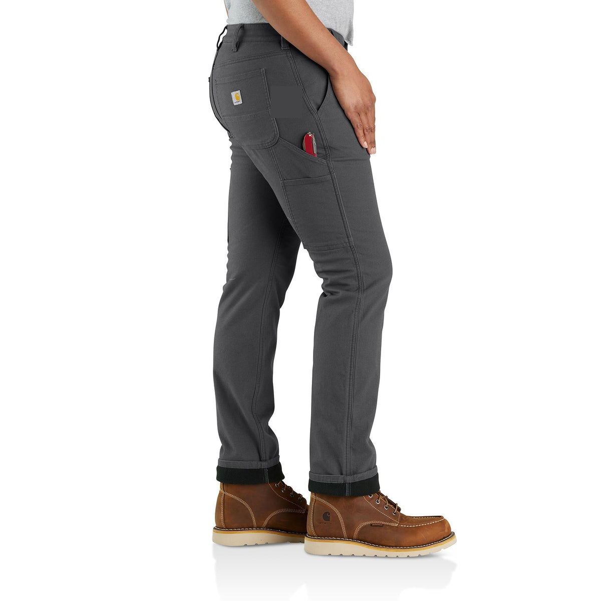 Carhartt Women's Rugged Flex® Relaxed Fit Canvas Fleece Lined Pant Pants Carhartt