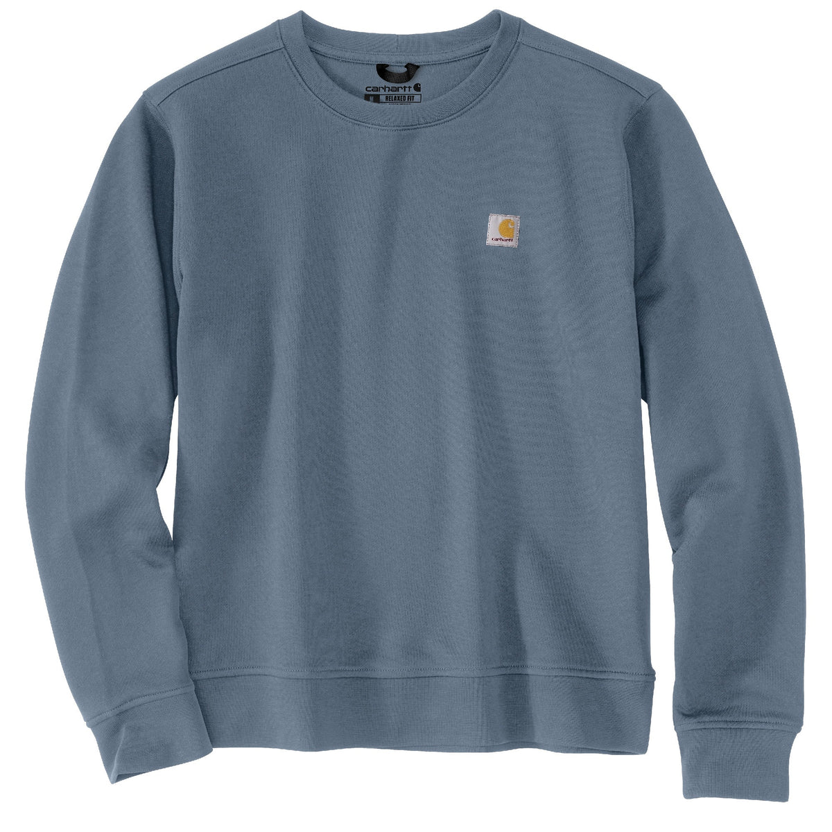 Carhartt Women's Relaxed Fit French Terry Crewneck Sweatshirt Sweatshirts & Hoodies Carhartt Thundercloud 2XL Reg