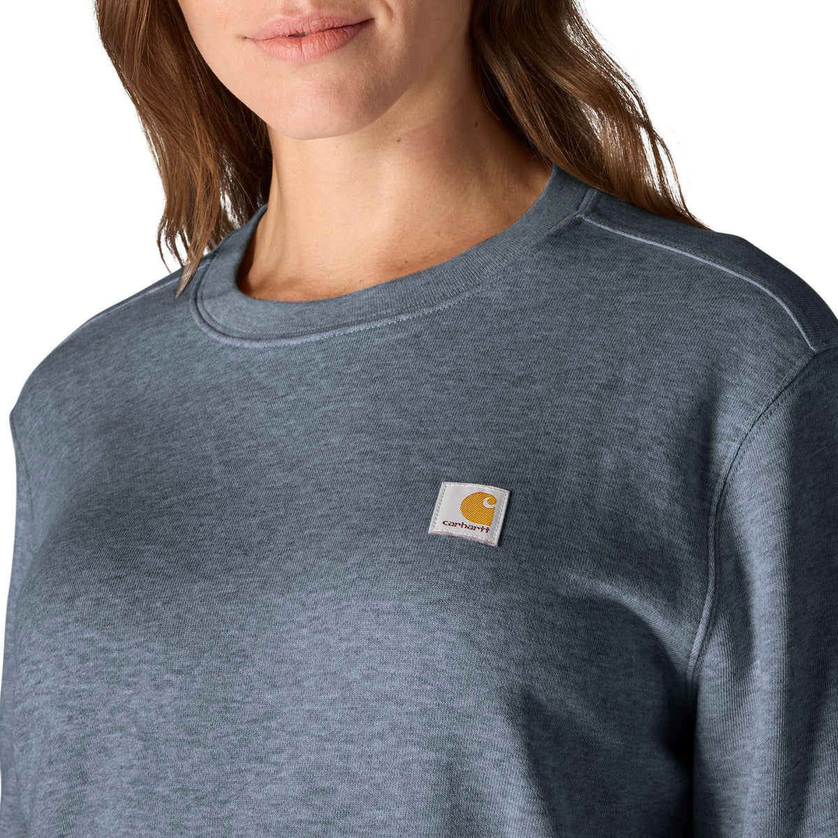 Carhartt Women's Relaxed Fit French Terry Crewneck Sweatshirt Sweatshirts & Hoodies Carhartt