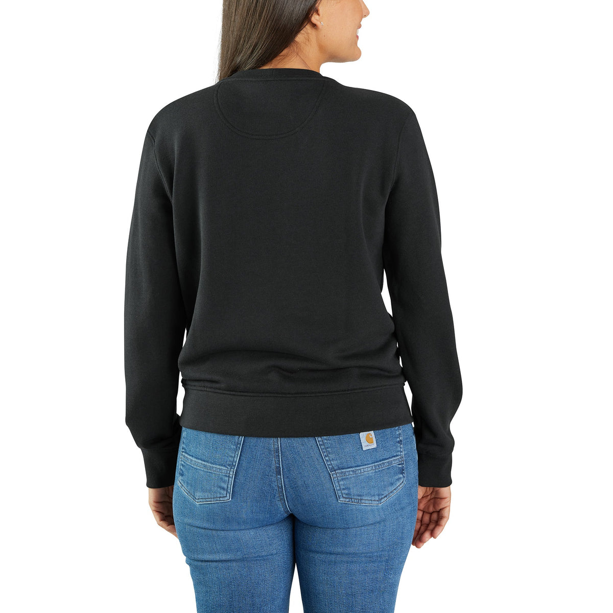 Carhartt Women's Relaxed Fit French Terry Crewneck Sweatshirt Sweatshirts & Hoodies Carhartt