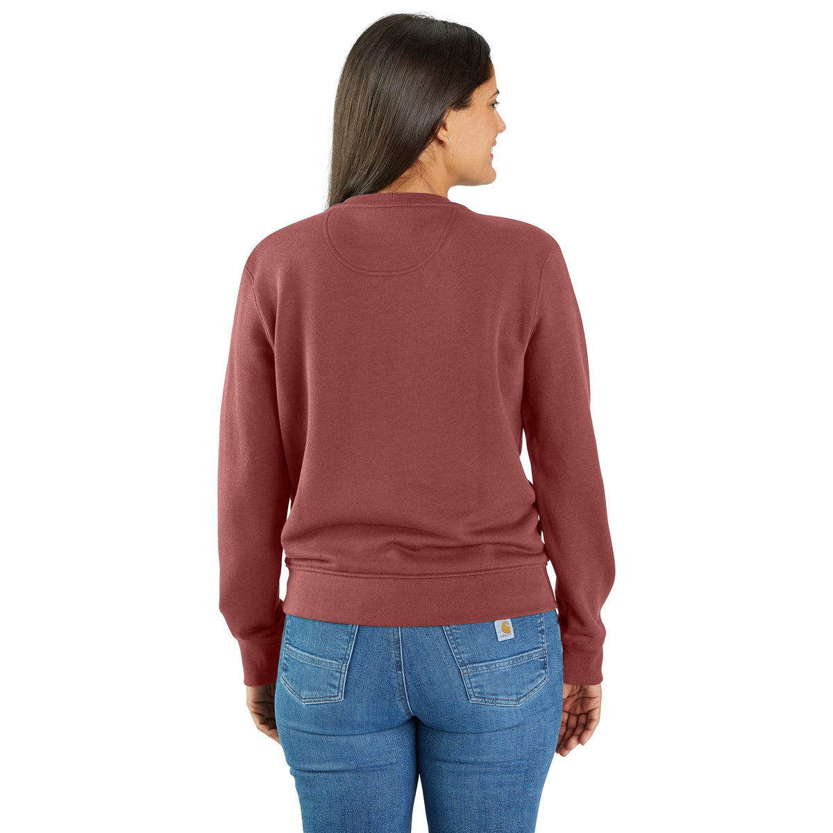 Carhartt Women's Relaxed Fit French Terry Crewneck Sweatshirt Sweatshirts & Hoodies Carhartt