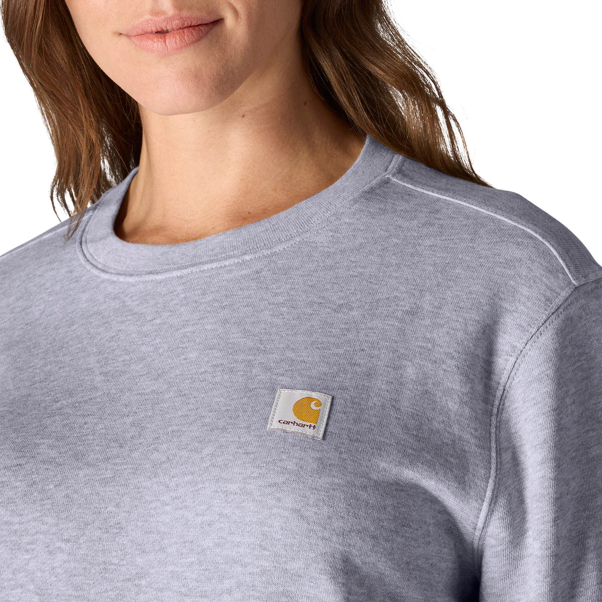 Carhartt Women's Relaxed Fit French Terry Crewneck Sweatshirt Sweatshirts & Hoodies Carhartt