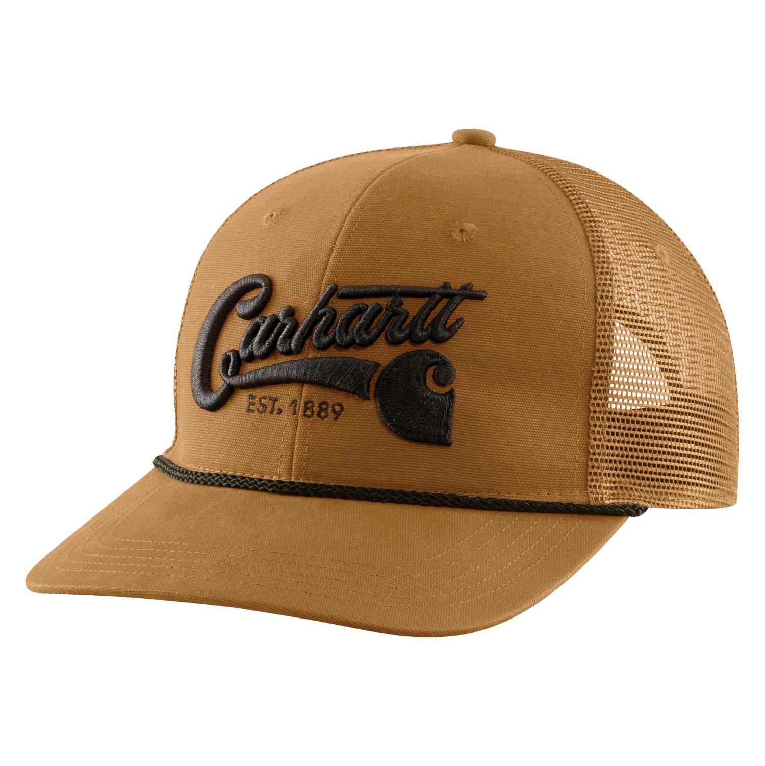 Carhartt Mesh-Back Script Graphic Cap - Work World - Workwear, Work Boots, Safety Gear