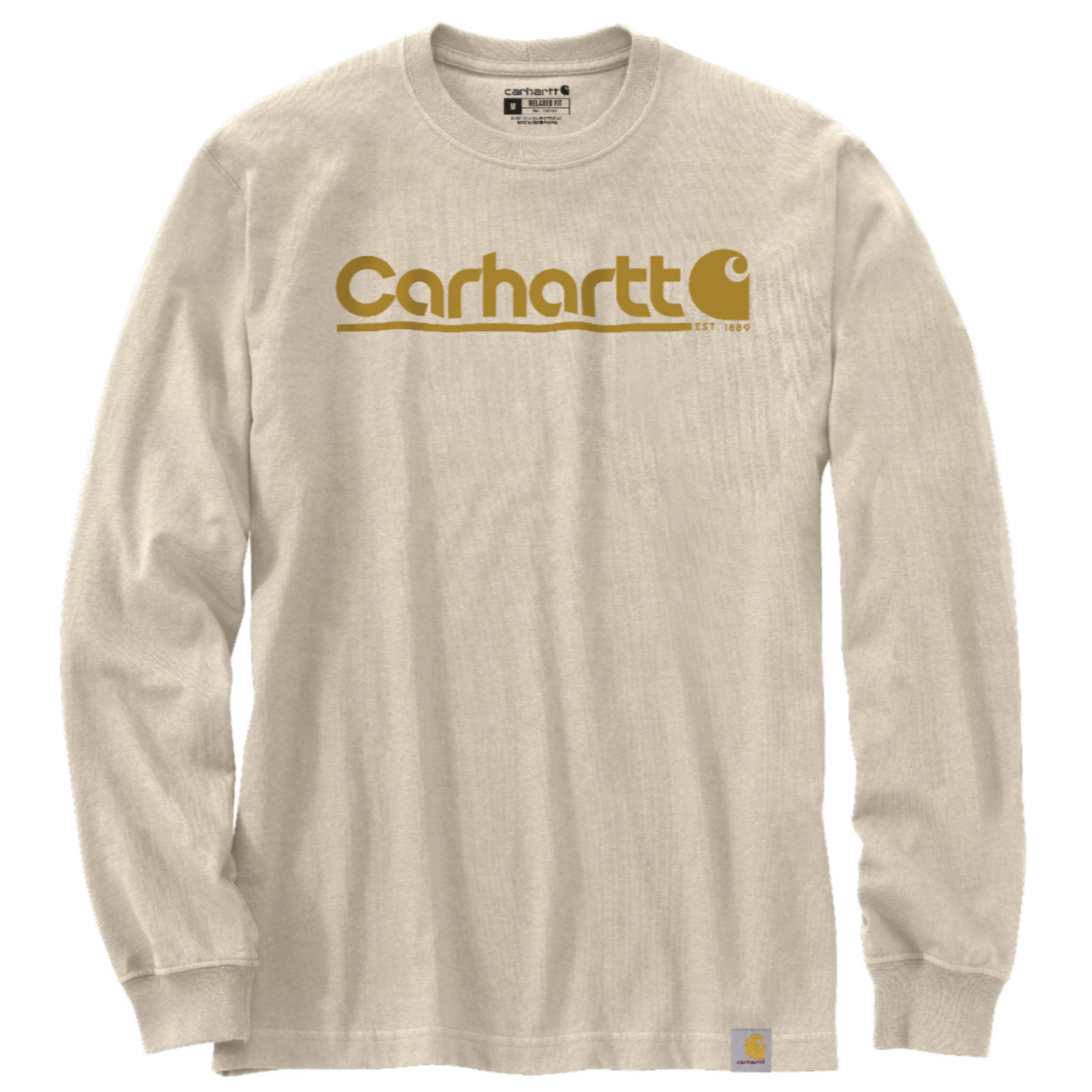 Carhartt Men's Relaxed Fit Heavyweight Graphic Long Sleeve T-Shirt - Work World - Workwear, Work Boots, Safety Gear