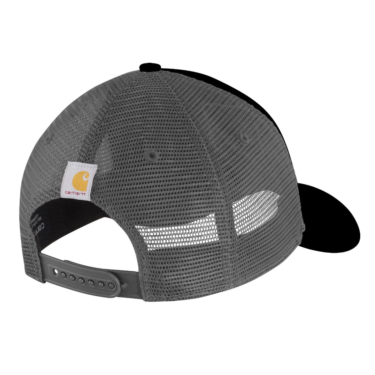 Carhartt Men&#39;s Canvas Snapback Meshback &quot;C&quot; Logo Cap - Work World - Workwear, Work Boots, Safety Gear