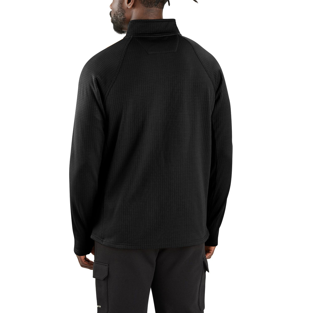 Carhartt Men's Force Relaxed Fit Mock Neck 1/2 Zip Long Sleeve