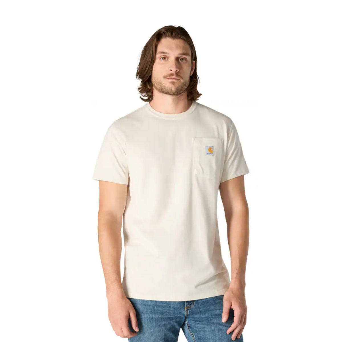 Carhartt Men's Force® Relaxed Fit Midweight Short Sleeve Pocket Tee T-Shirts Carhartt