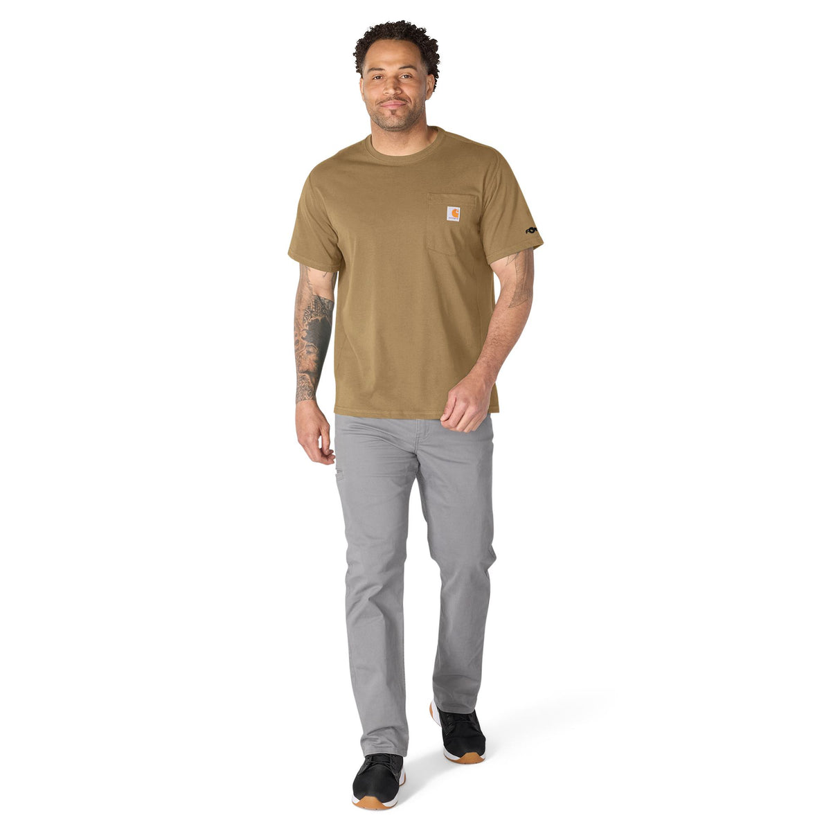Carhartt Men's Force® Relaxed Fit Midweight Short Sleeve Pocket Tee T-Shirts Carhartt