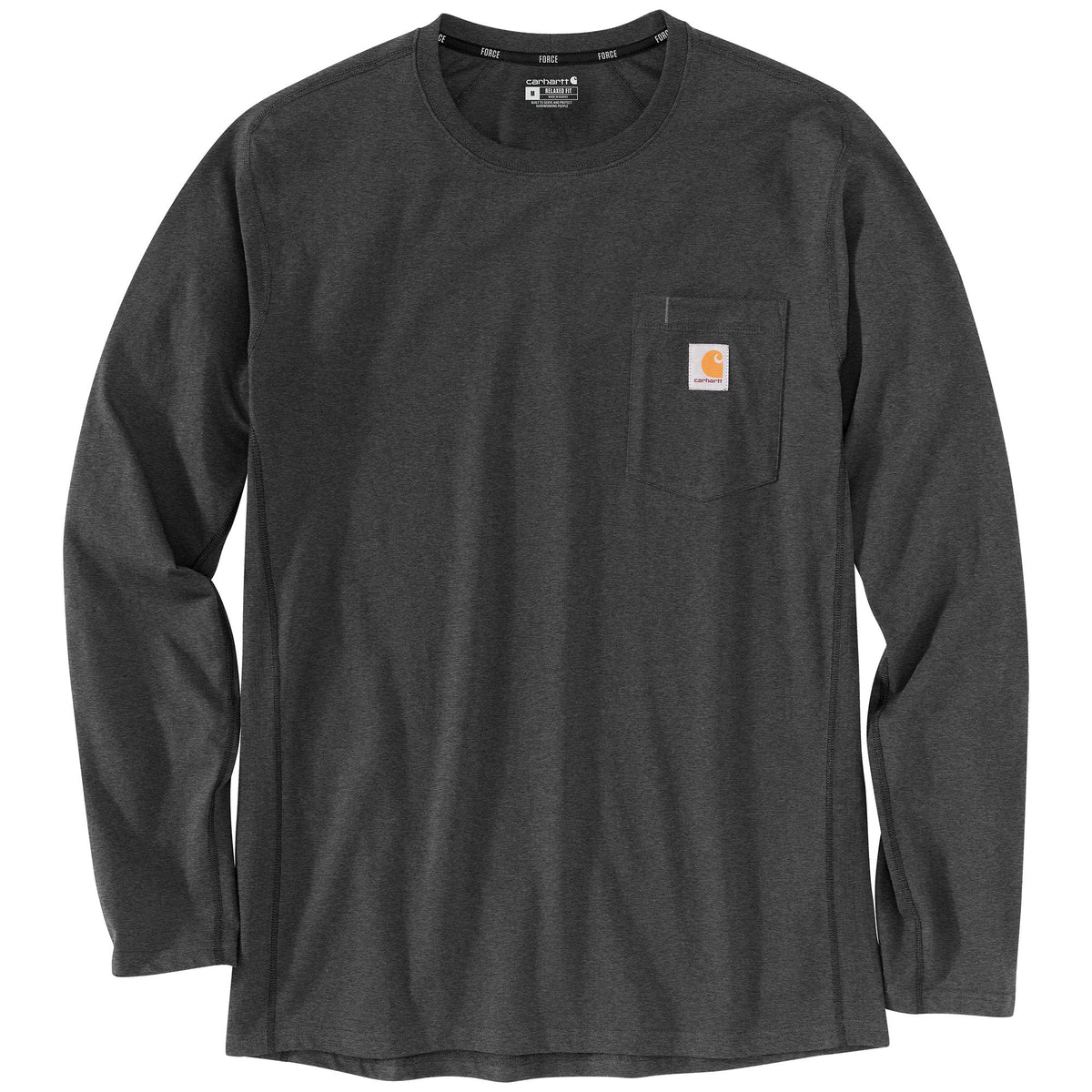 Carhartt Men's Force® Relaxed Fit Long Sleeve Pocket T-Shirt - Work World - Workwear, Work Boots, Safety Gear