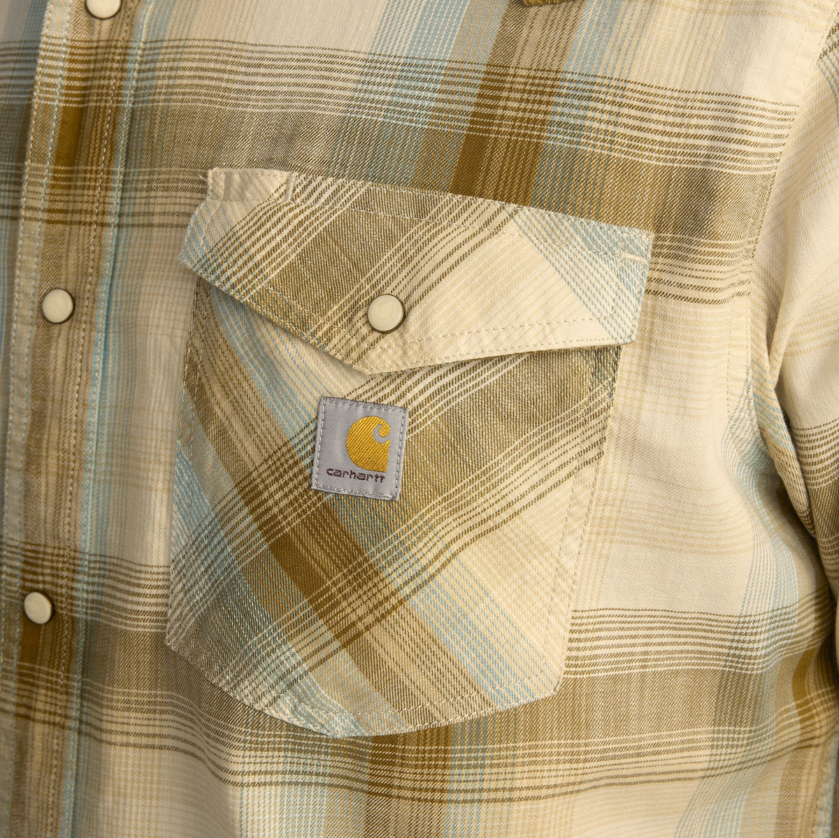 Carhartt Men's Montana Rugged Flex™ Lightweight Long Sleeve Work Shirt Work Shirts Carhartt