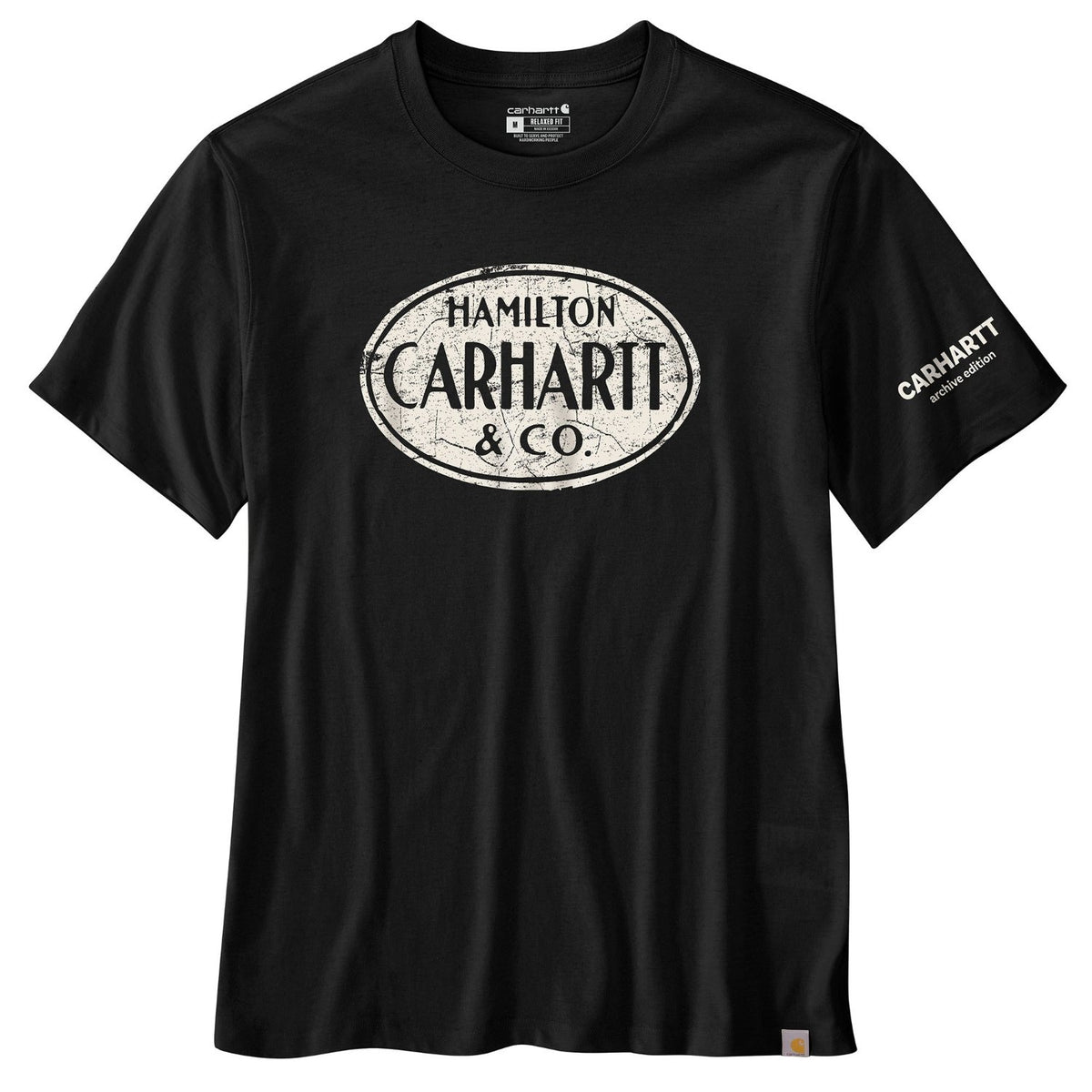 Carhartt Men&#39;s Hamilton Graphic Relaxed Fit Short Sleeve T-Shirt - Work World - Workwear, Work Boots, Safety Gear